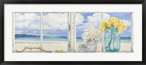 Framed Atlantique (detail) Print