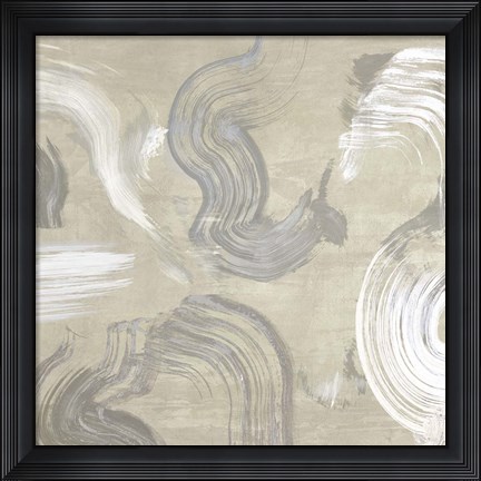 Framed Of Sand and Stone (detail) Print