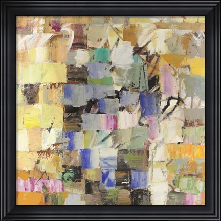 Framed Concetti Dimensionali Print
