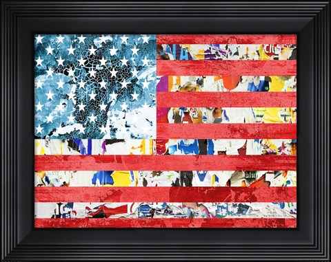 Framed United States of Pop Print