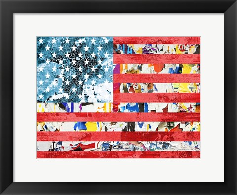 Framed United States of Pop Print