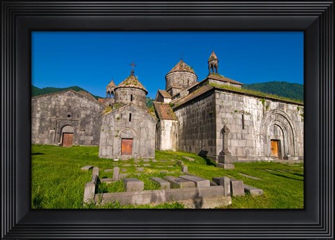 Framed Haghpat Monastery, Unesco World Heritage Site, Debed Canyon, Armenia Print