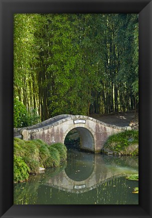 Framed Chinese Scholar&#39;s Garden, North Island, New Zealand Print