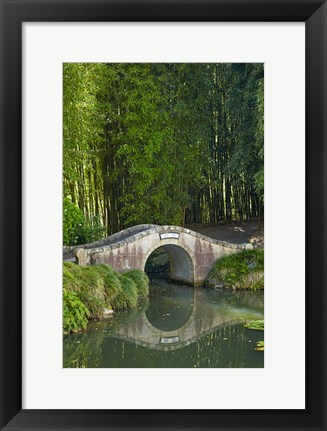 Framed Chinese Scholar&#39;s Garden, North Island, New Zealand Print