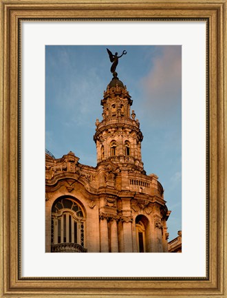 Framed Cuba, Havana, Historic Building Print