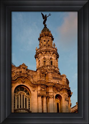 Framed Cuba, Havana, Historic Building Print