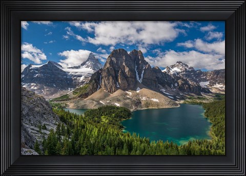 Framed Mount Assiniboine Provincial Park, British Columbia, Canada Print
