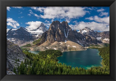 Framed Mount Assiniboine Provincial Park, British Columbia, Canada Print