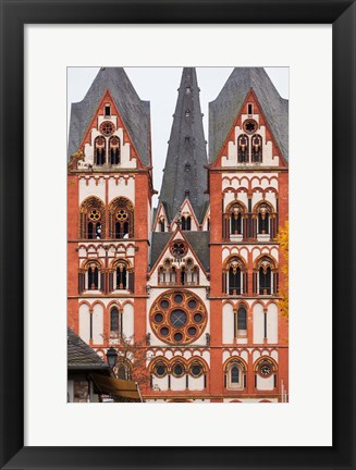 Framed Germany, Hesse, Limburg An Der Lahn, St Georgsdom Cathedral, 13th Century Print