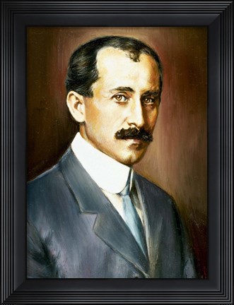 Framed Wright, Orville (Dayton, 1871-1948) American Aviator With His Brother Print