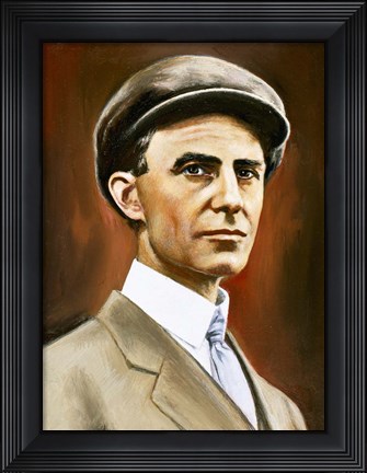 Framed Wright, Wilbur (1867-1912) Print