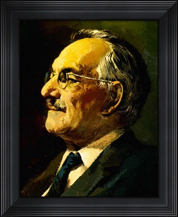 Framed Waksman, Selman Aabraham (1888- 1973) Print