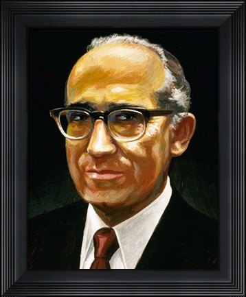 Framed Salk, Jonas (1914-1995) Print