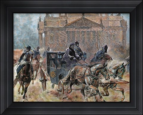 Framed Alexander Iii (St Petersburg, 1845-Livadija, 1894) Print