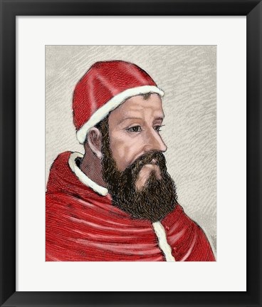 Framed Clement VII (1478-1534) Print