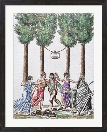 Framed Allegory Of The French Revolution French Print