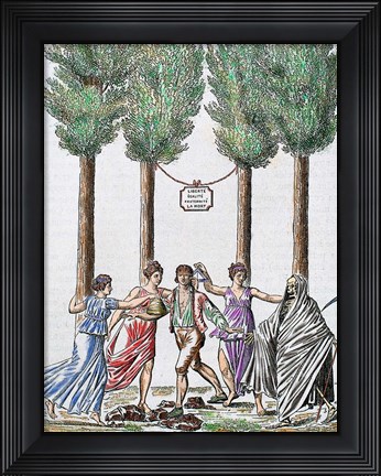 Framed Allegory Of The French Revolution French Print