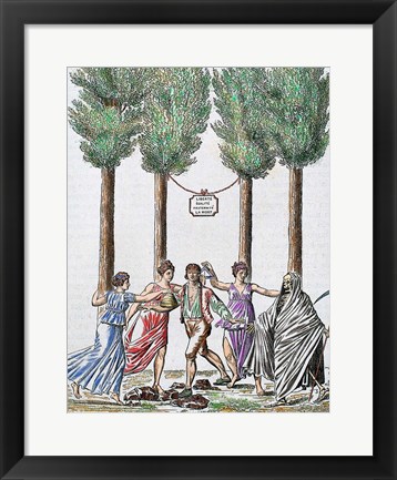 Framed Allegory Of The French Revolution French Print