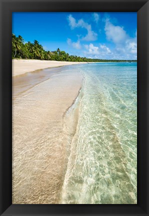 Framed Ha&#39;apai, Tonga, South Pacific Print