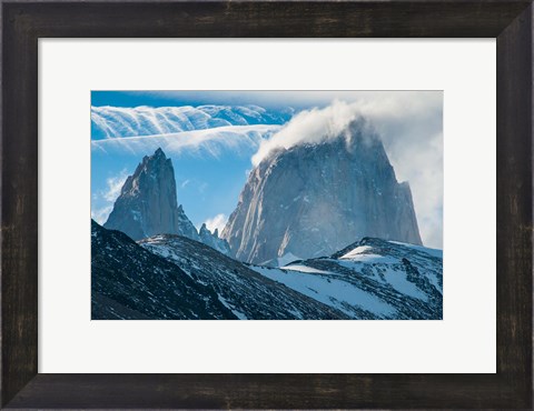 Framed Mount Fitzroy, El Chalten, Argentina Print