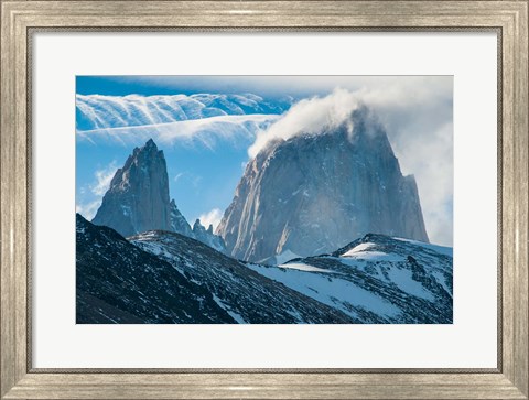 Framed Mount Fitzroy, El Chalten, Argentina Print