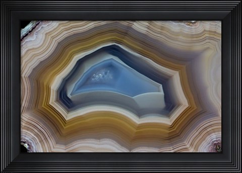 Framed Mexican Banded Agate Quartzsite, Arizona 2 Print