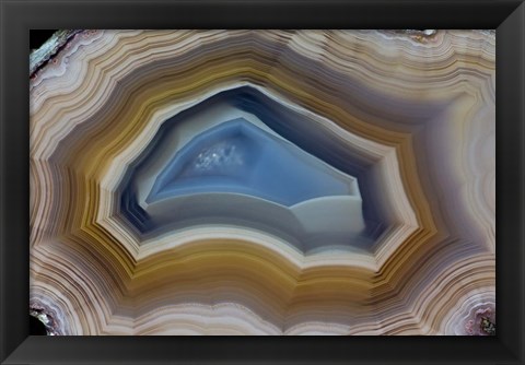 Framed Mexican Banded Agate Quartzsite, Arizona 2 Print