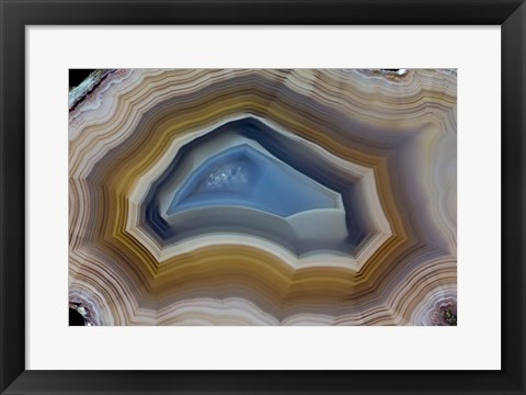 Framed Mexican Banded Agate Quartzsite, Arizona 2 Print