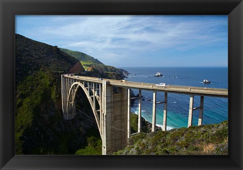 Framed Bixby Creek Bridge, California Print