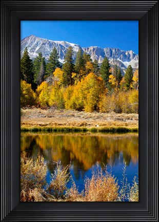Framed Yosemite&#39;s Mount Dana Print