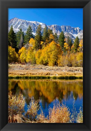 Framed Yosemite&#39;s Mount Dana Print