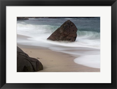 Framed California, Garrapata Beach Print