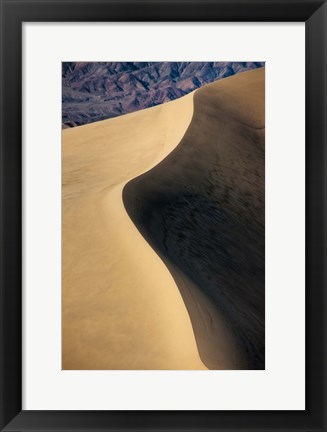 Framed Big Sand Dune, California Print