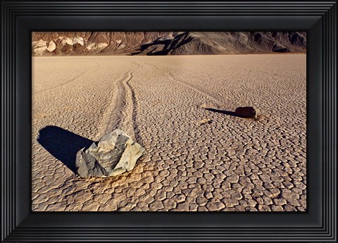 Framed California, Death Valley Racetrack Print