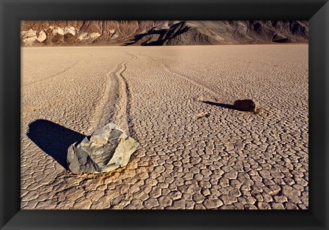 Framed California, Death Valley Racetrack Print