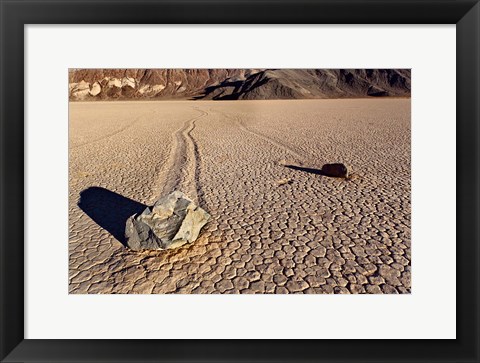 Framed California, Death Valley Racetrack Print