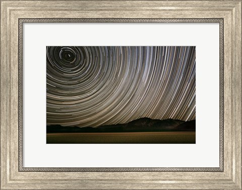 Framed California, Death Valley Star Streaks Print
