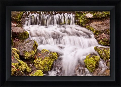 Framed California, Yosemite, Small Falls Print