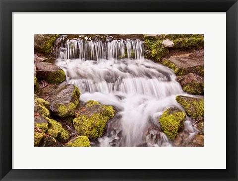 Framed California, Yosemite, Small Falls Print