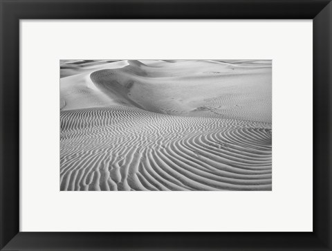Framed California, Valley Dunes Panoramic View Print