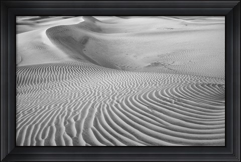 Framed California, Valley Dunes Panoramic View Print