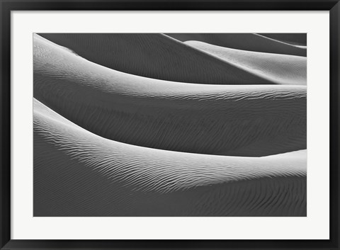 Framed California, Valley Dunes Hills Print