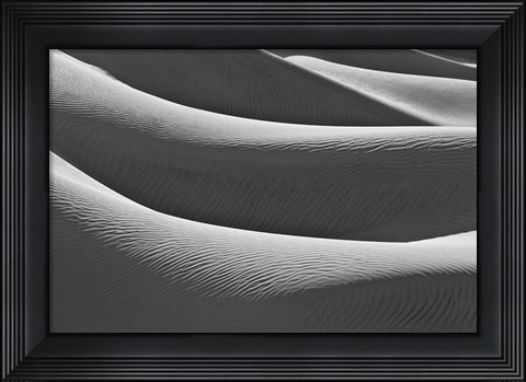 Framed California, Valley Dunes Hills Print