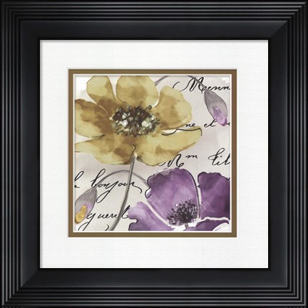 Framed Watercolors 3 Print