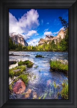 Framed Gates Of The Valley, California Print