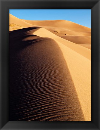 Framed Great Sand Dunes National Park And Preserve Print