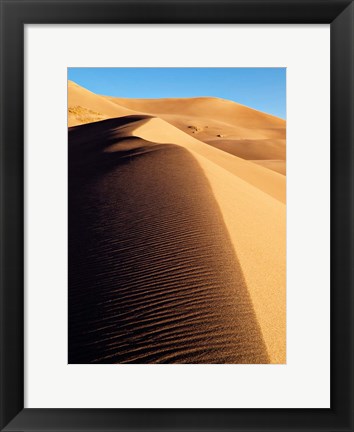 Framed Great Sand Dunes National Park And Preserve Print