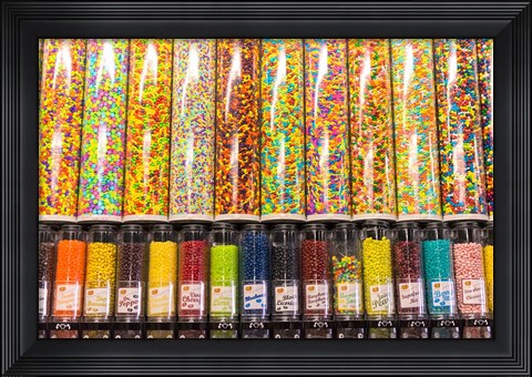 Framed Savannah&#39;s Candy Kitchen Print
