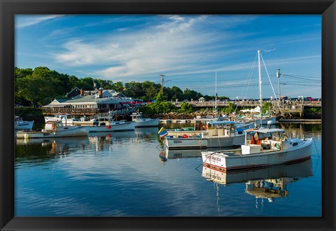 Framed Perkins Cove, Maine Print