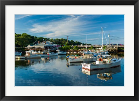 Framed Perkins Cove, Maine Print